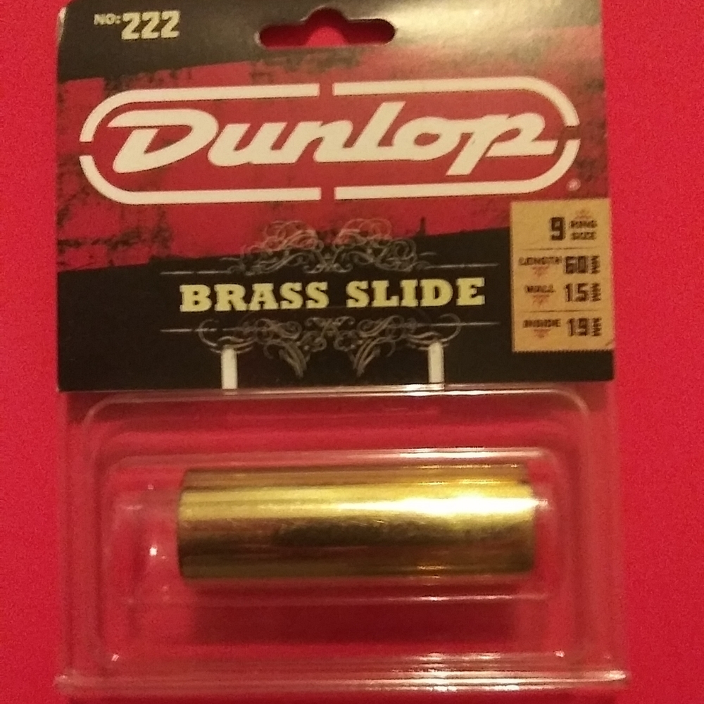 Dunlop Brass Slide for guitar